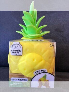 Farmers Market Fresh Pineapple Squishy Toy
